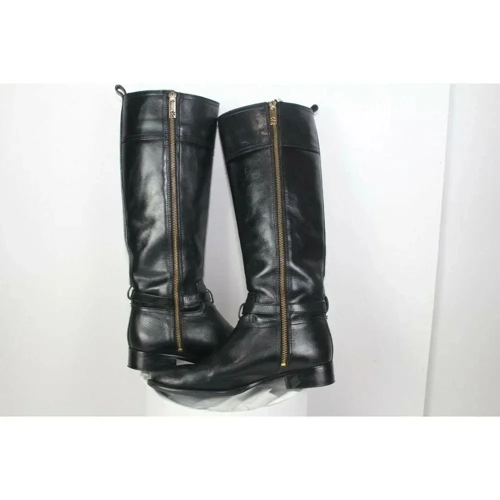 ladies TORY BURCH Knee high leather Boots size 9.5M